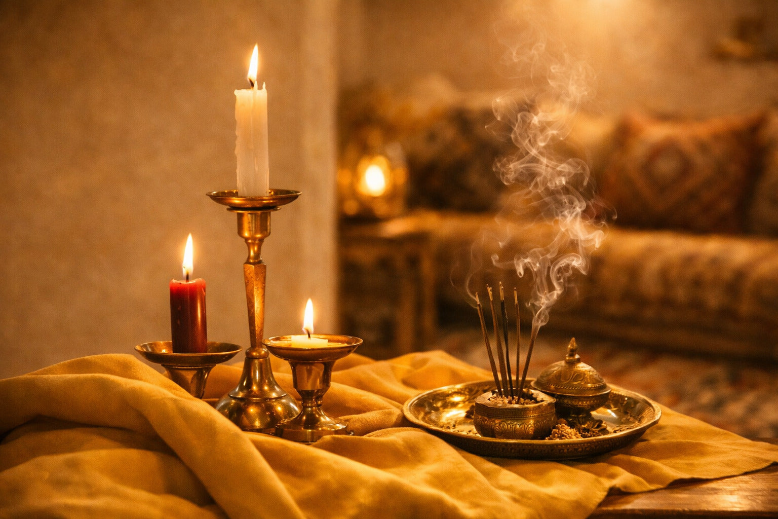 Collection Ambiance NWAR - bougies encens et decor marocain