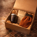 Coffret Rituel Hammam NWAR - savon noir ghassoul et gant kessa